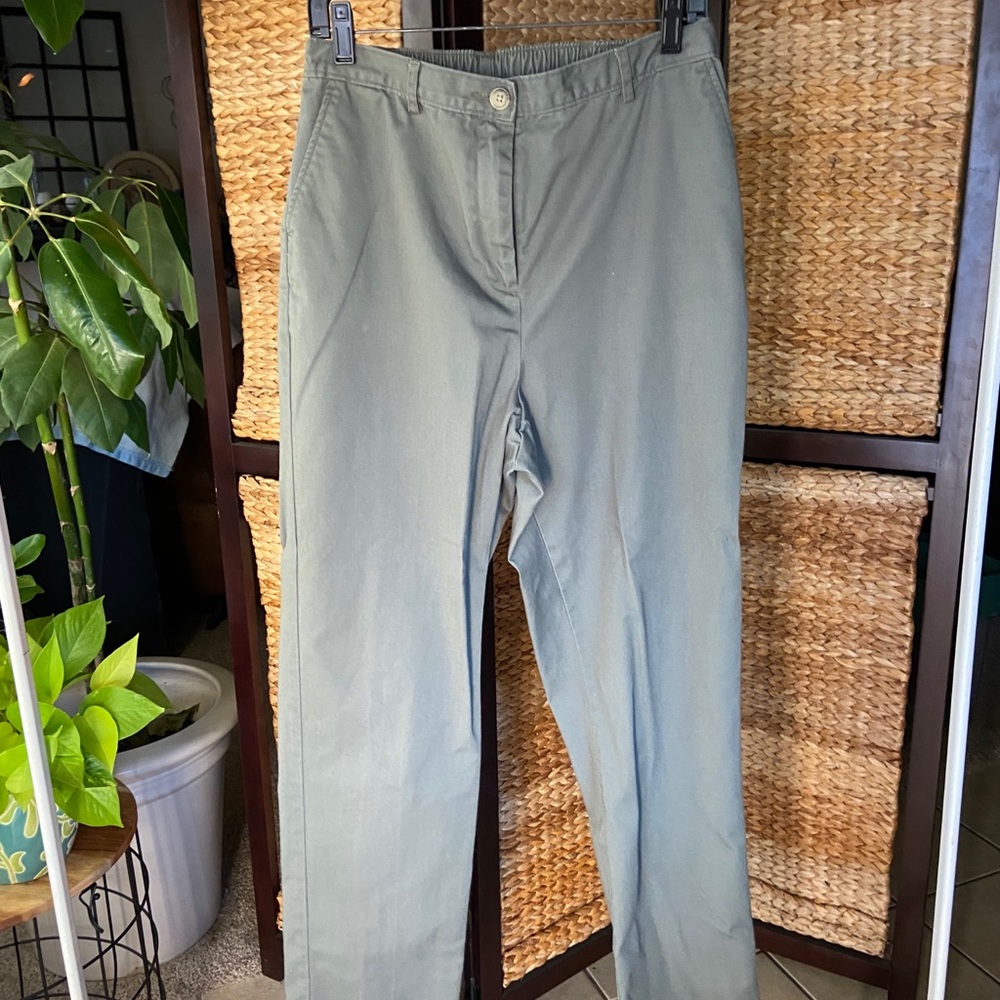 Tall Green Trousers